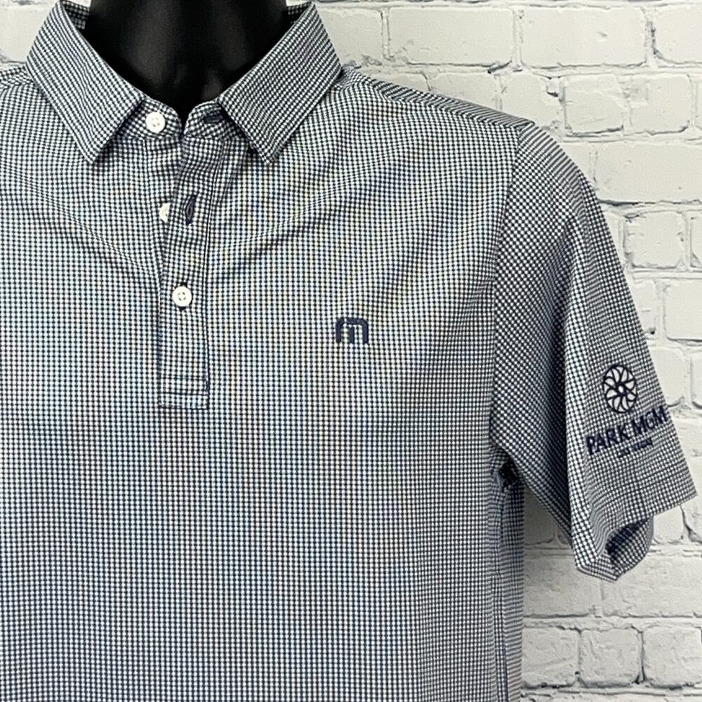 Park MGM Casino Travis Mathew Zim Polo Shirt Las Vegas Gray Short Sleeve S Small